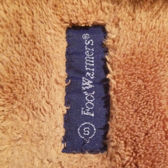 Furry tiger striped open back slippers - Picture 4 of 4